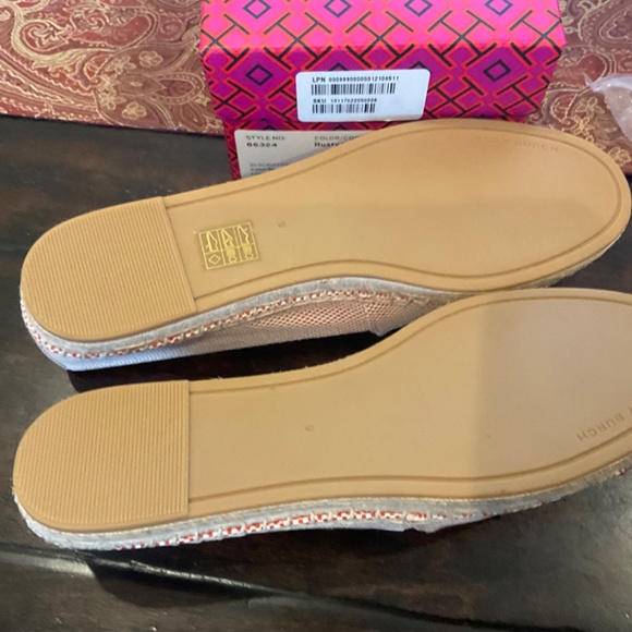 Tory Burch color block Espadrilles, in rusty knot, BNIB,MSRP$198 - Picture 3 of 4